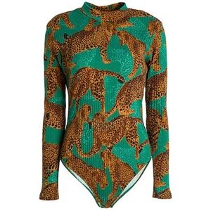 FARM Rio Jungle Leopard Bodysuit